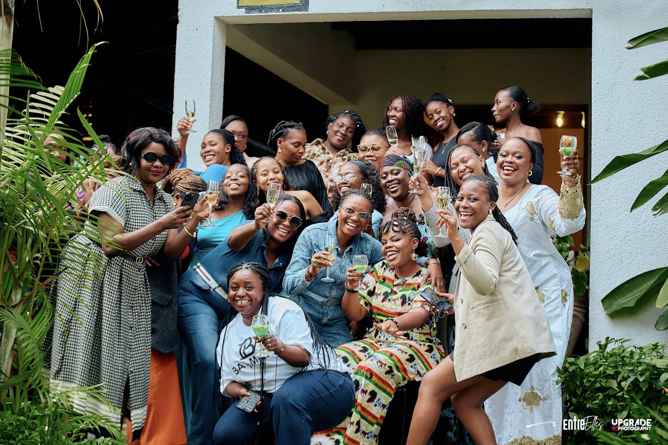 Communauté de femmes réunies par Entre Elles RDC